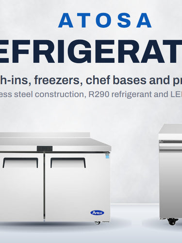 Atosa commercial refrigeration and cooking equipment at A3 Equipment