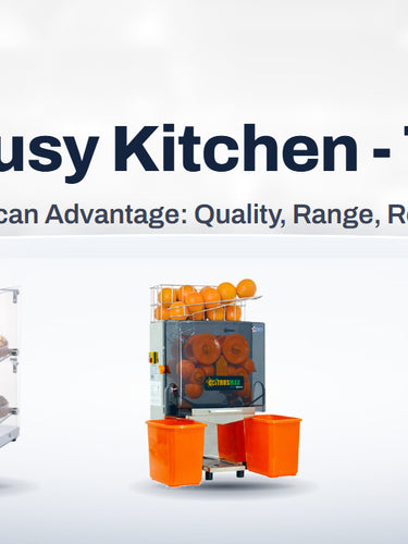 Omcan commercial kitchen equipment at A3 Equipment