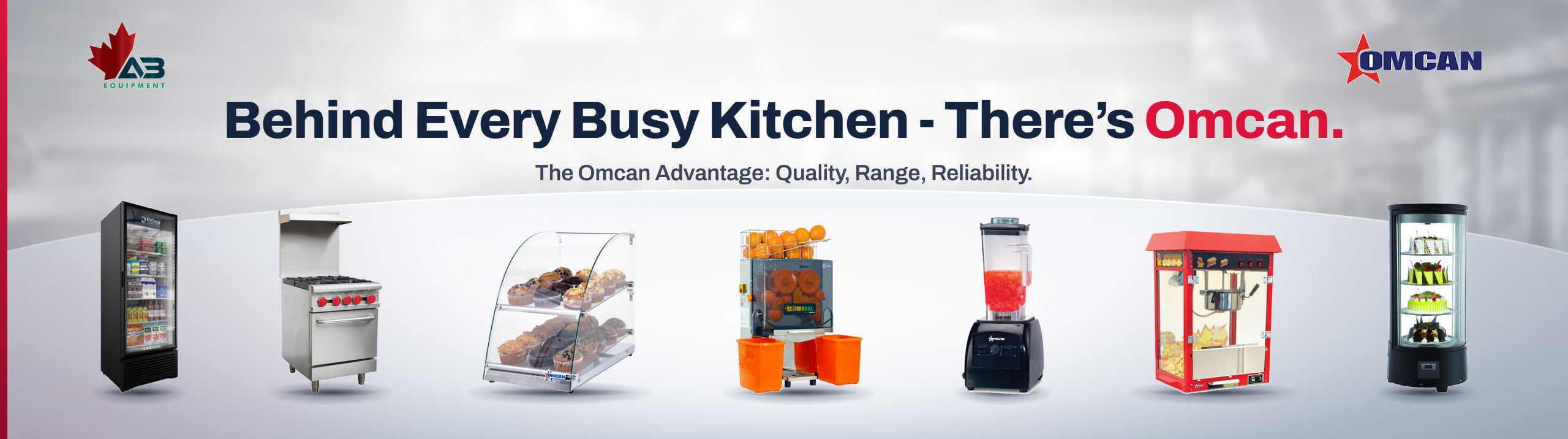 Omcan commercial kitchen equipment at A3 Equipment