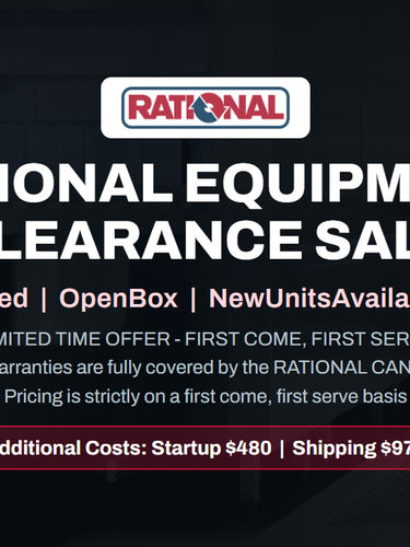 Rational combi ovens on clearance at A3 Equipment