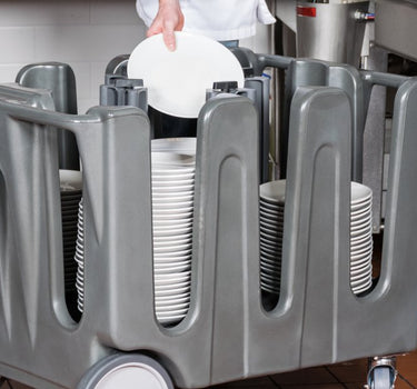 ADC-4 DISH CADDY,ADJSTBLE 4-POST GRY