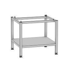 Rational  Stand I for Combi-Duo Stand I Stationary Oven Stand Stainless Steel with Open Base