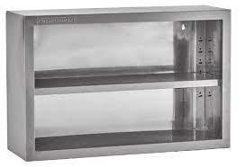 Thorinox  TWCO-1436-SS 14" x 36" WALL MOUNTED OPEN STORAGE