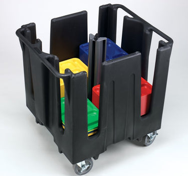 ADC-6 DISH CADDY,ADJSTBLE 6-POST GRY