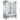 New Air - 55" Stainless Steel Refrigerator w/ 2 Glass Doors - NSGR-55-H