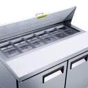 Omcan PT-CN-1194-H 47" 2 Door Mega Top Refrigerator