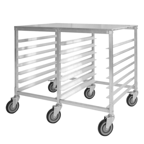 DOUBLE ALUMINUM RACKS DRACK-0718-ALD