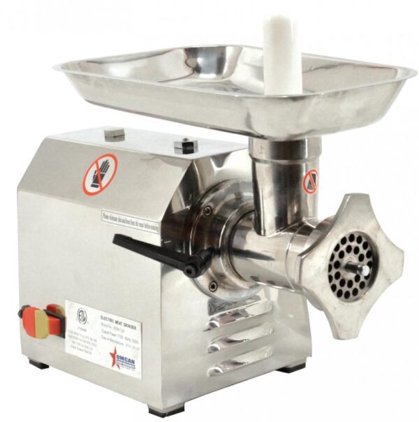 MEAT GRINDER #12 STAINLESS STEEL 0.9 HP/649 W 110V/60/1 cETLus