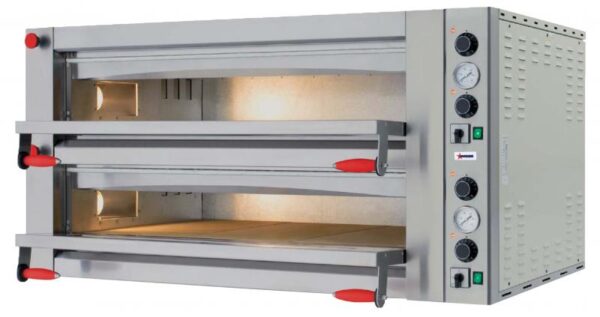 PIZZA OVEN FUOCO SERIES DOUBLE CHAMBER DIM 41.3 X 27.5 X 5.9 INCH MECHANICAL 220/60/3 cQPSus