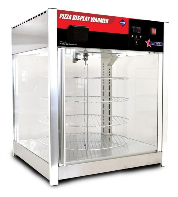 PIZZA DISPLAY WARMER 18 INCH/457MM DIAMETER SS 110V/60/1 cETLus/ETL SANITATION