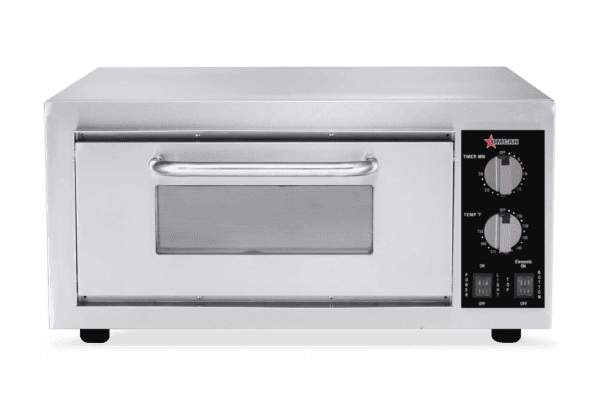 PIZZA OVEN SINGLE DOOR FIT 16 INCHES PIZZA 1700W 120V/60/1 cETLus/ETL SANITATION