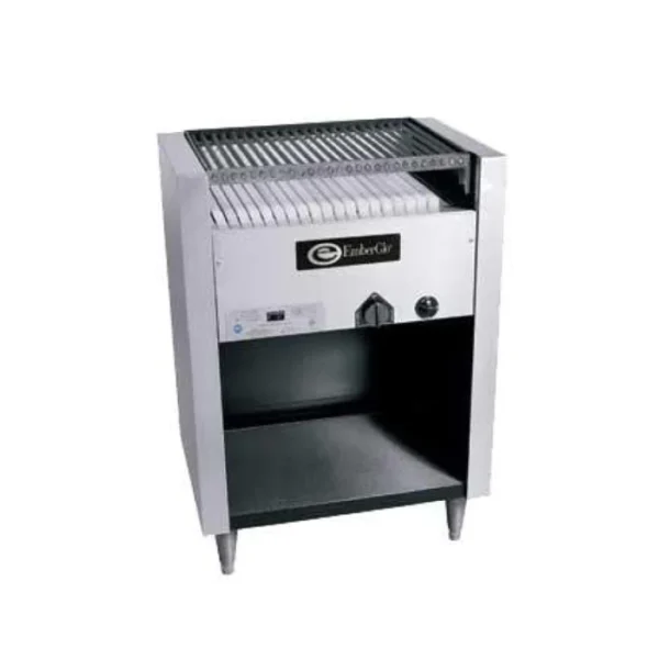 EmberGlo 25F 26" Floor Model Radiant Natural Gas Charbroiler - 39,600 BTU