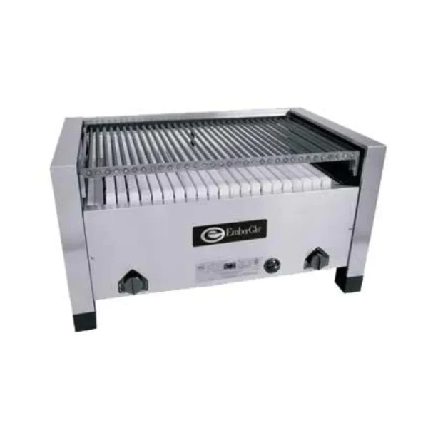 EmberGlo 41C 36" Countertop Radiant Natural Gas Charbroiler - 85,000 BTU